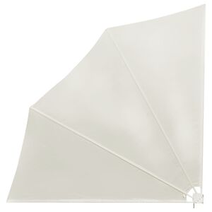 vidaXL Σκίαστρο Βεράντας Πλαϊνό Πτυσσόμενο Κρεμ 140 x 140 εκ.