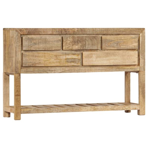 vidaXL Κονσόλα 120 x 30 x 75 εκ. από Μασίφ Ξύλο Μάνγκο