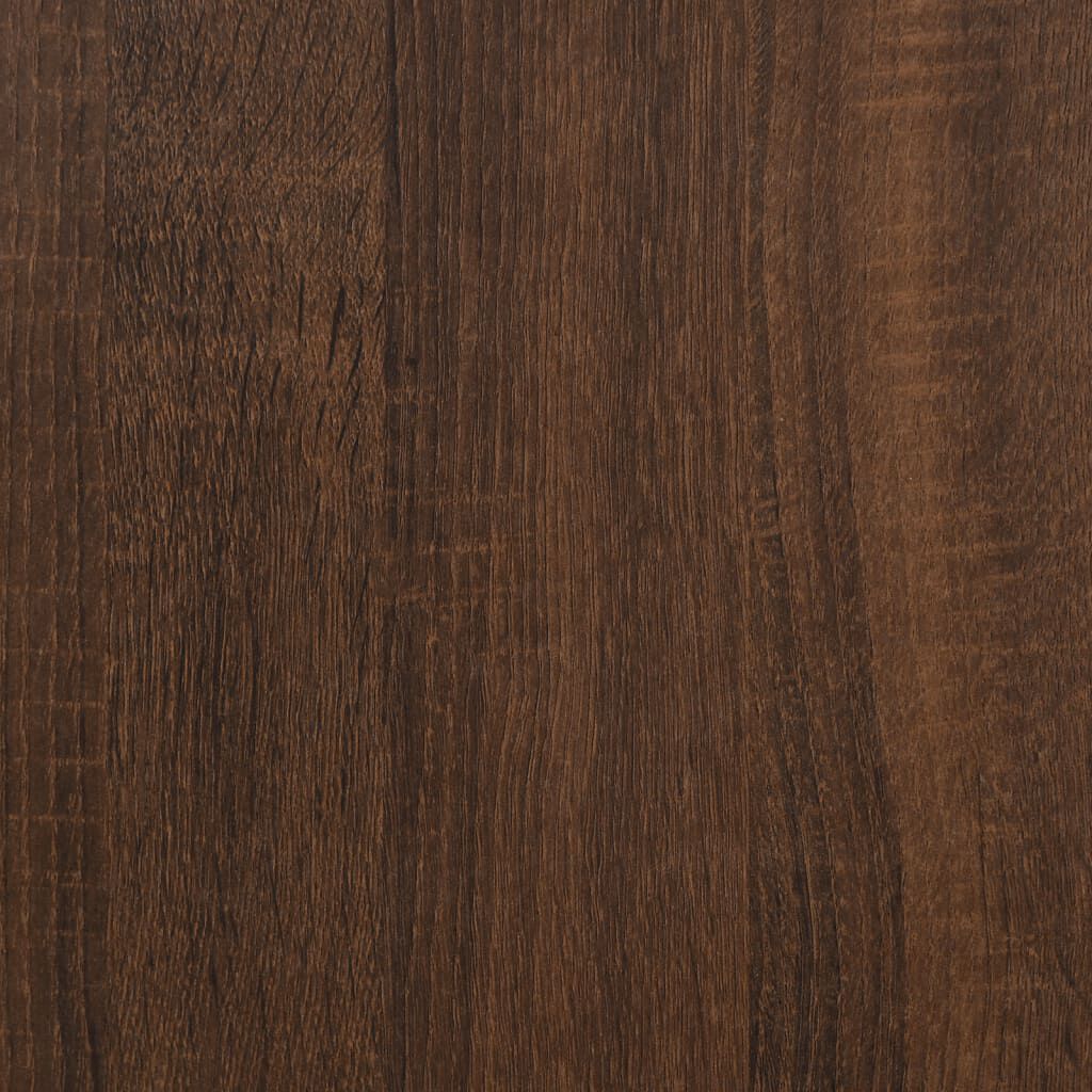 vidaXL Βοηθητικό Τραπέζι Καφέ Δρυς 40x40x40 εκ. Επεξεργασμένο Ξύλο