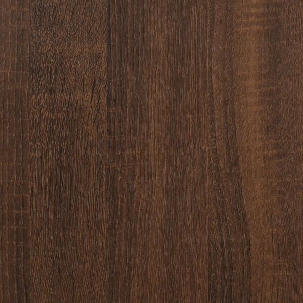 vidaXL Βοηθητικό Τραπέζι Καφέ Δρυς 40x40x40 εκ. Επεξεργασμένο Ξύλο