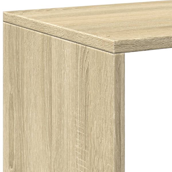 vidaXL Βιβλιοθήκη/Διαχωριστικό Χώρου Δρυς 67x25x161,5 εκ. Επεξ. Ξύλο