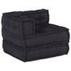 vidaXL Modular Pouffe Anthracite 70x70x54 ύφασμα