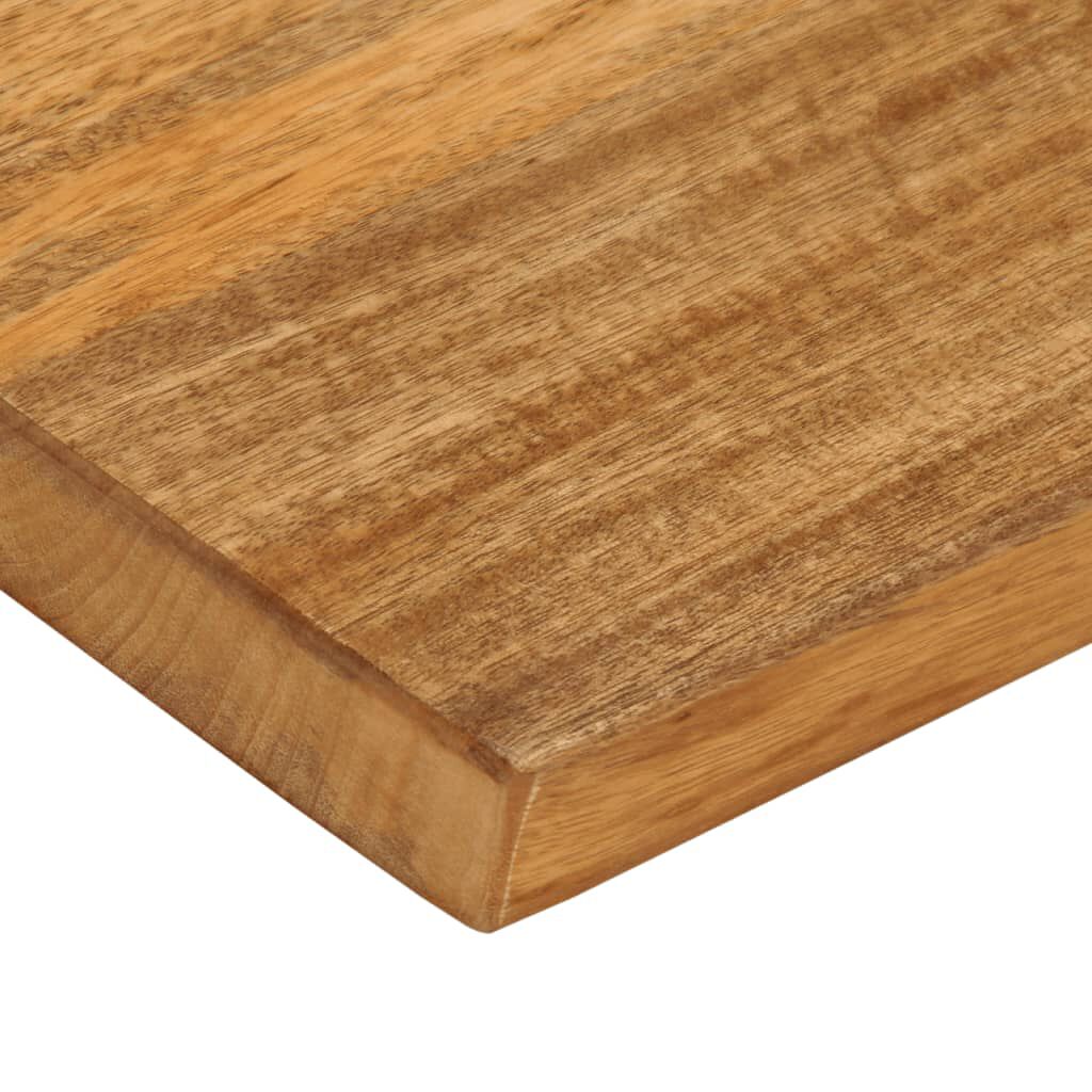 vidaXL Επιφάνεια Τραπεζιού 70x30x3,8 εκ. Live Edge Μασίφ Ξύλο Μάνγκο