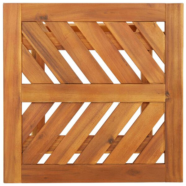 vidaXL Σετ Μπιστρό Κήπου 3 pcs Καφέ Μασίφ ξύλο ακακίας