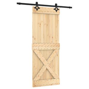 vidaXL &Sigma;&upsilon;&rho;ό&mu;&epsilon;&nu;&eta; &Pi;ό&rho;&tau;&alpha; 80 x 210 cm &Sigma;&upsilon;&mu;&pi;&alpha;&gamma;έ&sigmaf; &Xi;ύ&lambda;&omicron; &Pi;&epsilon;ύ&kappa;&omicron;&upsilon; (&Alpha;&kappa;&alpha;&tau;έ&rho;&gamma;&alpha;&sigma;&tau;&omicron;)