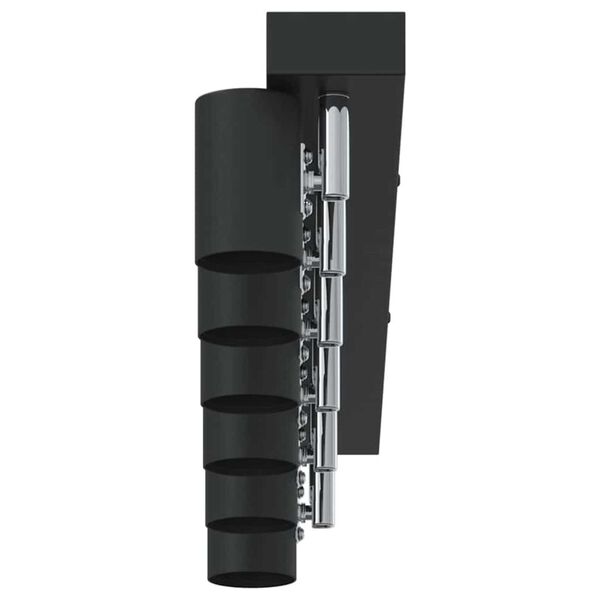 vidaXL Σποτ οροφής Μαύρο 73 x 6.5 x 11.5 εκ Ατσάλι