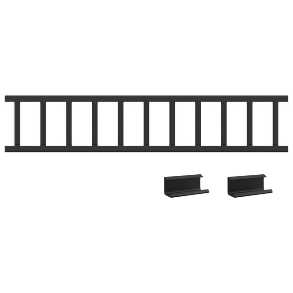 vidaXL &Phi;&rho;&omicron;&upsilon;&rho;ό&sigmaf; &chi;&iota;&omicron;&nu;&iota;&omicron;ύ &omicron;&rho;&omicron;&phi;ή&sigmaf; &Mu;&alpha;ύ&rho;&omicron; 100 x 2,5 x 20 &epsilon;&kappa; &Alpha;&tau;&sigma;ά&lambda;&iota;