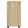vidaXL Ντουλάπι Μπάνιου με ράφι με πόρτα Sonoma Δρυς 61 x 35 x 64 εκ.