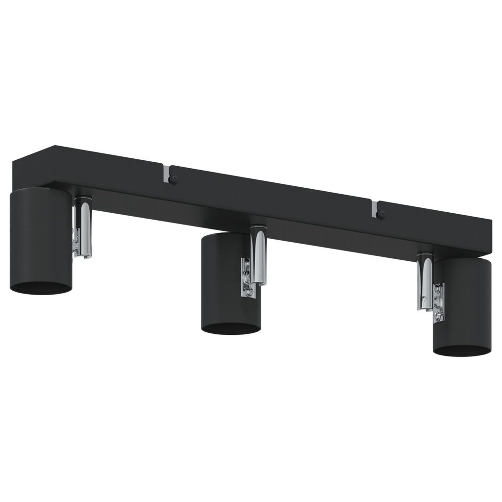 vidaXL Σποτ οροφής Μαύρο 38 x 6.5 x 11.5 εκ Ατσάλι