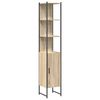 vidaXL Σετ Επίπλων Μπάνιου 3 pcs Sonoma Δρυς 33 x 33 x 185.5 εκ
