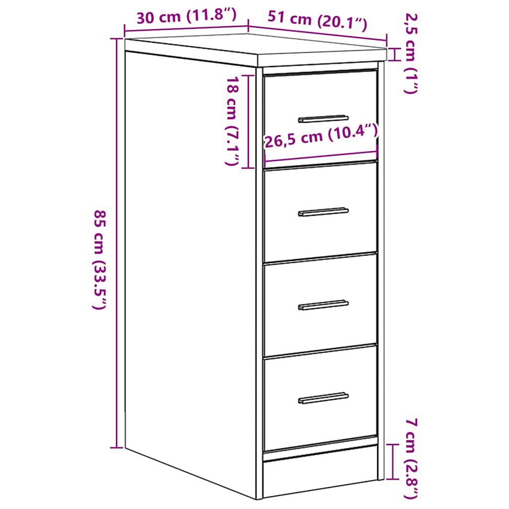 vidaXL ντουλάπι αποθήκευσης γκαράζ 30x51x85 εκ μασίφ ξύλο πεύκο