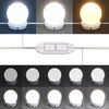 vidaXL Μπουντουάρ Σετ με LED Καφέ Μελί από Μασίφ Ξύλο Πεύκου