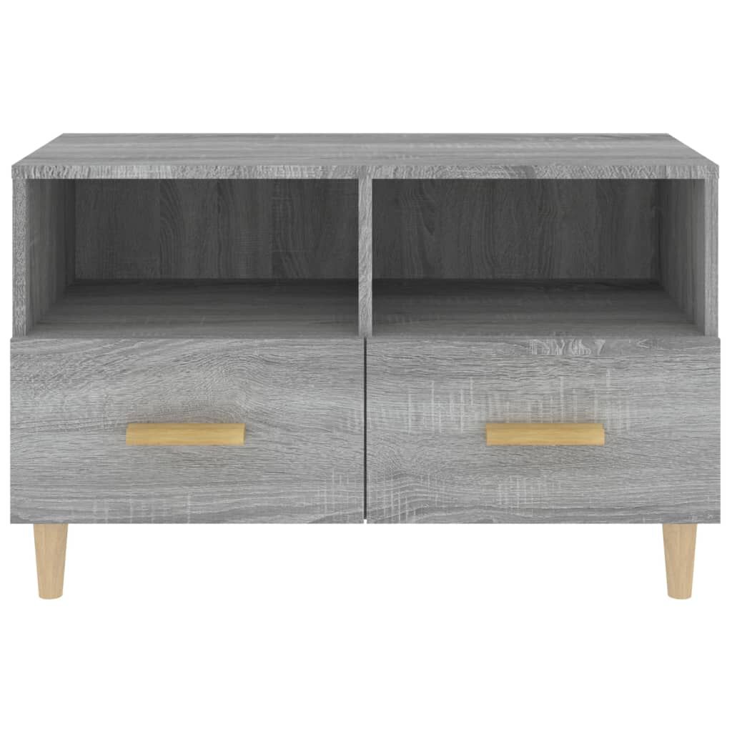 vidaXL Έπιπλο Τηλεόρασης Γκρι Sonoma 80x36x50 εκ. από Επεξεργ. Ξύλο