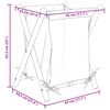 vidaXL Καλάθι Απλύτων Κρεμ Λευκό 45 x 55 x 63,5 εκ. Μπαμπού