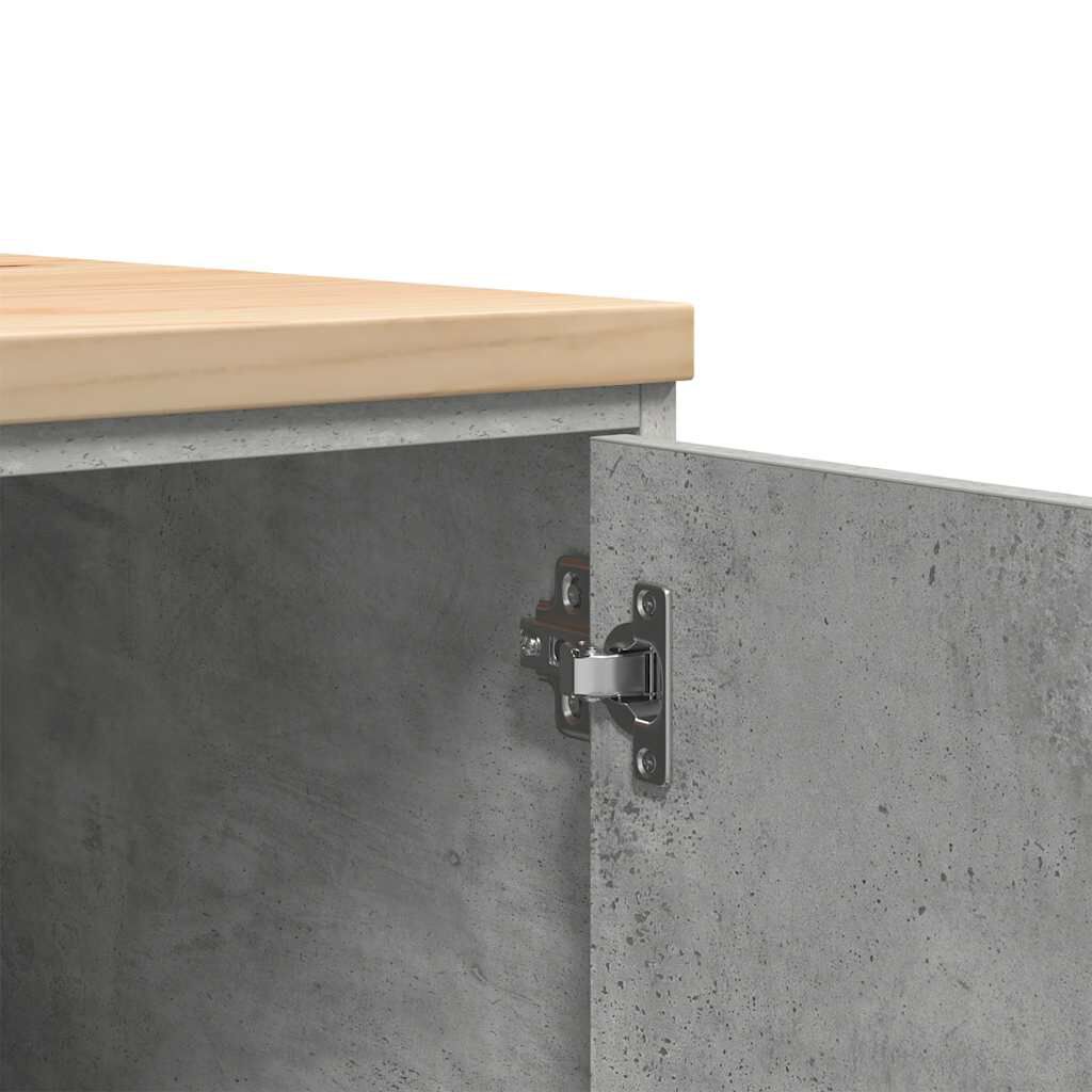 vidaXL ντουλάπι αποθήκευσης γκαράζ 60x51x85 εκ μασίφ ξύλο πεύκο