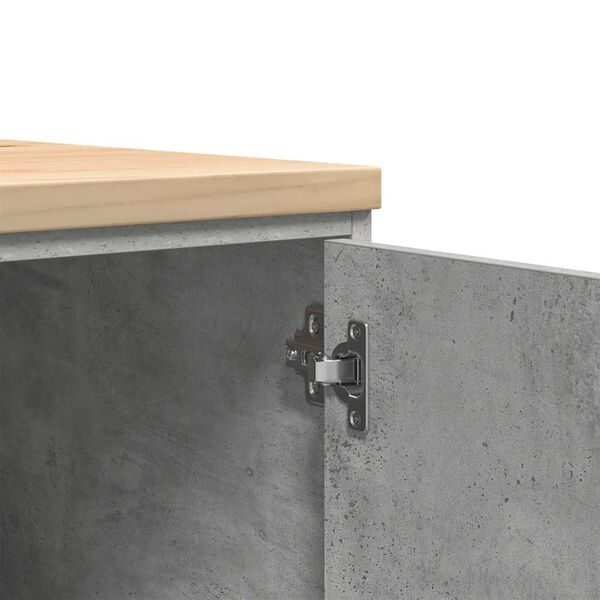 vidaXL ντουλάπι αποθήκευσης γκαράζ 60x51x85 εκ μασίφ ξύλο πεύκο