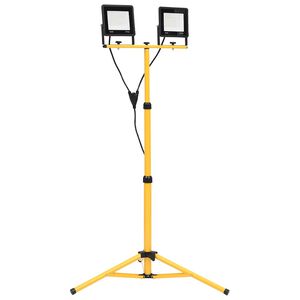 vidaXL &Pi;&rho;&omicron;&beta;&omicron;&lambda;έ&alpha;&sigmaf; LED &mu;&epsilon; &Tau;&rho;ί&pi;&omicron;&delta;&omicron; &Psi;&upsilon;&chi;&rho;ό &Lambda;&epsilon;&upsilon;&kappa;ό 2 x 50 W