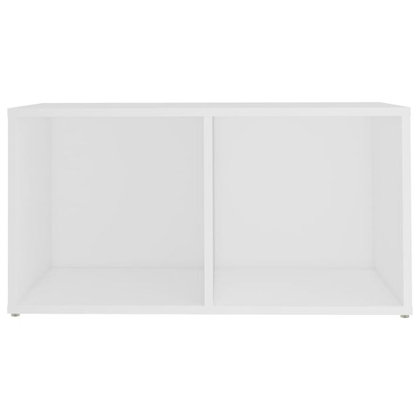 vidaXL Έπιπλα Τηλεόρασης 2 τεμ. Λευκά 72 x 35 x 36,5 εκ. Επεξ. Ξύλο