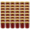 vidaXL Βάζα Μαρμελάδας 48 τεμ. 230 ml Γυάλινα με Χρυσά Καπάκια