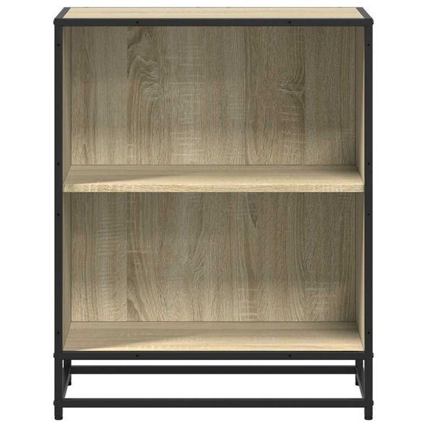 vidaXL &Nu;&tau;&omicron;&upsilon;&lambda;ά&pi;&iota; &beta;&iota;&beta;&lambda;ί&omega;&nu; Sonoma Oak 60x35x76 cm &Kappa;&alpha;&tau;&alpha;&sigma;&kappa;&epsilon;&upsilon;&alpha;&sigma;&mu;έ&nu;&omicron; &xi;ύ&lambda;&omicron;