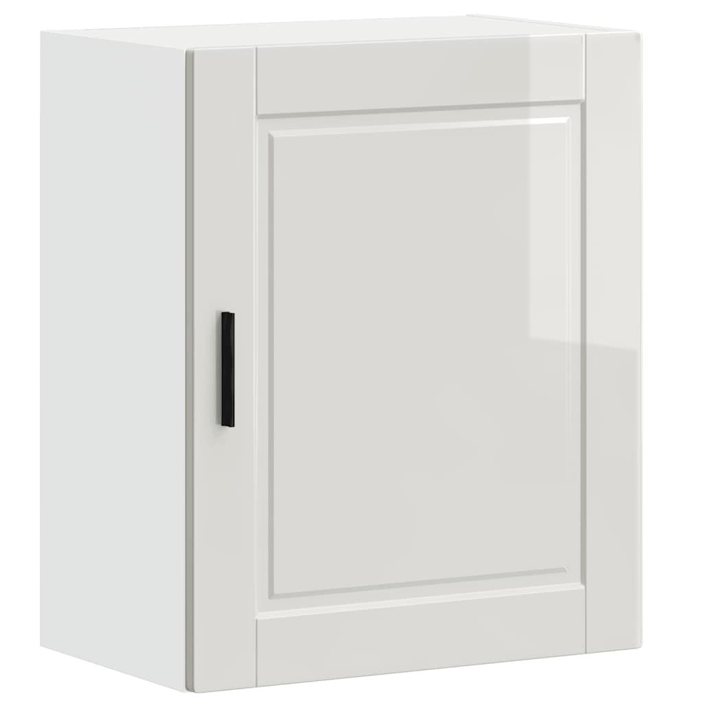 vidaXL ντουλάπια τοίχου κουζίνας 2 τεμάχια "Porto" High Gloss White