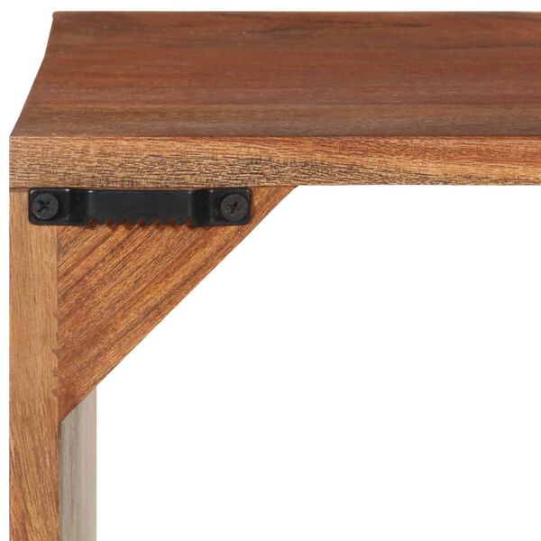 vidaXL Ράφι Τοίχου 40 x 30 x 40 εκ. από Μασίφ Ξύλο Ακακίας