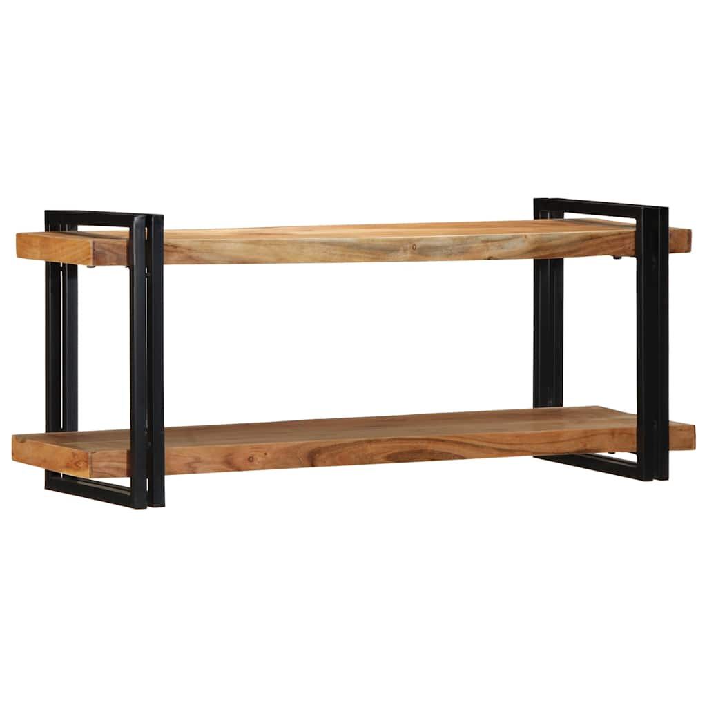 vidaXL Ράφι τοίχου 110x33x45 cm Μασίφ ξύλο ακακίας
