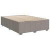 vidaXL &Kappa;&rho;&epsilon;&beta;ά&tau;&iota; Boxspring &mu;&epsilon; &Sigma;&tau;&rho;ώ&mu;&alpha; Taupe 140x200 &epsilon;&kappa;. &Upsilon;&phi;&alpha;&sigma;&mu;ά&tau;&iota;&nu;&omicron;