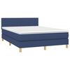 vidaXL &Kappa;&rho;&epsilon;&beta;ά&tau;&iota; Boxspring &mu;&epsilon; &Sigma;&tau;&rho;ώ&mu;&alpha; &Mu;&pi;&lambda;&epsilon; 140x190 &epsilon;&kappa;. &Upsilon;&phi;&alpha;&sigma;&mu;ά&tau;&iota;&nu;&omicron;