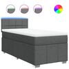vidaXL &Kappa;&rho;&epsilon;&beta;ά&tau;&iota; Boxspring &mu;&epsilon; &Sigma;&tau;&rho;ώ&mu;&alpha; &Sigma;&kappa;&omicron;ύ&rho;&omicron; &Gamma;&kappa;&rho;&iota; 80x200 &epsilon;&kappa;. &Upsilon;&phi;&alpha;&sigma;&mu;ά&tau;&iota;&nu;&omicron;
