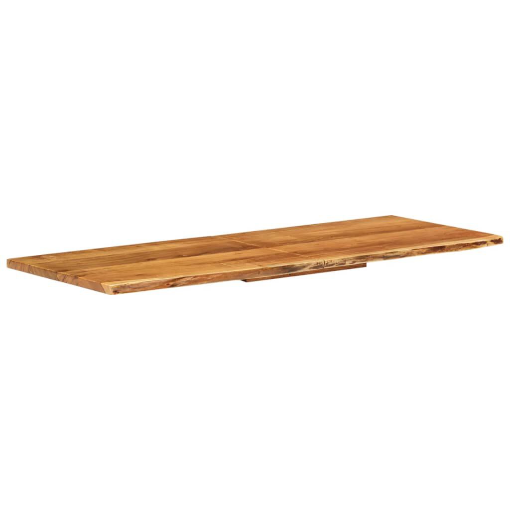 vidaXL Πάγκος Μπάνιου 140x52x2,5 εκ. από Μασίφ Ξύλο Ακακίας