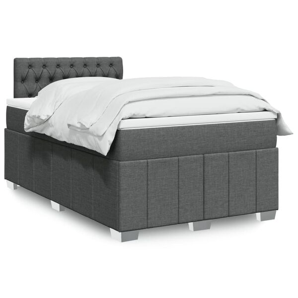 vidaXL &Kappa;&rho;&epsilon;&beta;ά&tau;&iota; Boxspring &mu;&epsilon; &Sigma;&tau;&rho;ώ&mu;&alpha; &Sigma;&kappa;&omicron;ύ&rho;&omicron; &Gamma;&kappa;&rho;&iota; 120x190 &epsilon;&kappa; &Upsilon;&phi;&alpha;&sigma;&mu;ά&tau;&iota;&nu;&omicron;