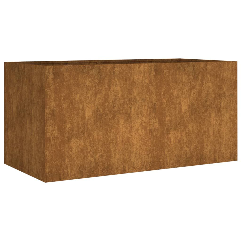 vidaXL Ζαρντινιέρα 80x40x40 εκ. από Ατσάλι Corten