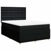 vidaXL &Kappa;&rho;&epsilon;&beta;ά&tau;&iota; Boxspring &mu;&epsilon; &Sigma;&tau;&rho;ώ&mu;&alpha; &Mu;&alpha;ύ&rho;&omicron; 140x200 &epsilon;&kappa;. &Upsilon;&phi;&alpha;&sigma;&mu;ά&tau;&iota;&nu;&omicron;