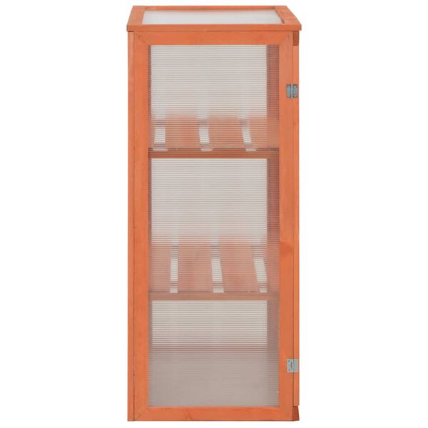 vidaXL Θερμοκήπιο 75 x 47 x 109 εκ. Ξύλινο