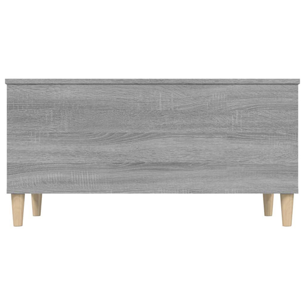 vidaXL Τραπεζάκι Σαλονιού Γκρι Sonoma 90x44,5x45 εκ.Επεξεργασμένο Ξύλο
