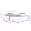 vidaXL Πλαίσιο Κρεβατιού με Κεφαλάρι Μαύρο120x200εκ.Επεξεργασμένο Ξύλο