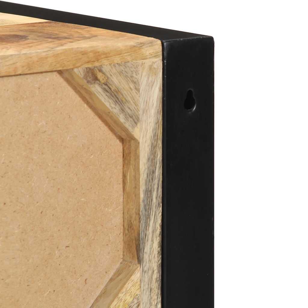 vidaXL Κομοδίνα 2 τεμάχια 40x35x40 cm Στερεό ακατέργαστο ξύλο Mango