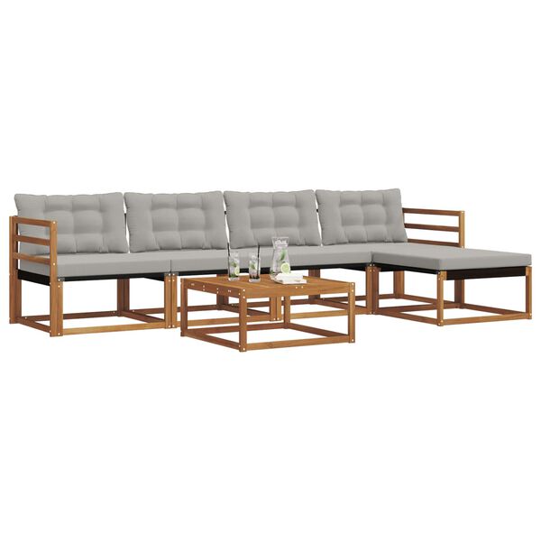 vidaXL &Sigma;&epsilon;&iota;&rho;ά &Kappa;&alpha;&nu;&alpha;&pi;έ &Epsilon;&xi;&omega;&tau;&epsilon;&rho;&iota;&kappa;&omicron;ύ 6 pcs &Phi;&upsilon;&sigma;&iota;&kappa;ό &kappa;&alpha;&iota; &Alpha;&nu;&omicron;&iota;&chi;&tau;ό &Gamma;&kappa;&rho;&iota;