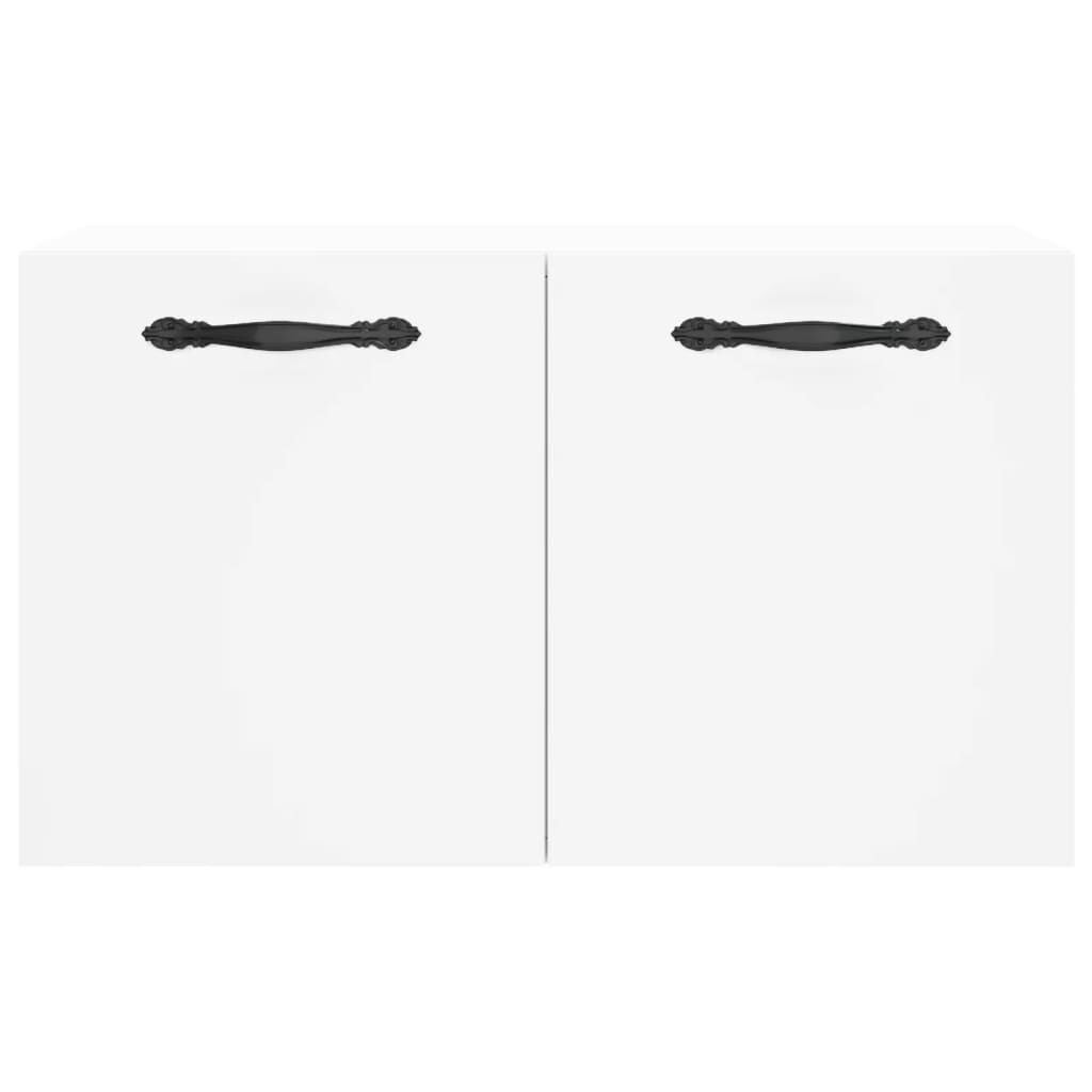 vidaXL Ντουλάπι Τοίχου Λευκό 60 x 36,5 x 35 εκ. από Επεξεργασμένο Ξύλο