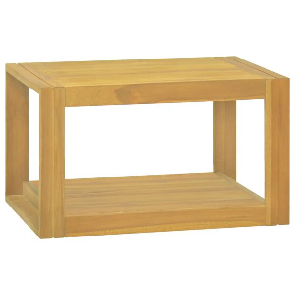 vidaXL Έπιπλο Μπάνιου Επιτοίχιο 60x45x35 εκ. από Μασίφ Ξύλο Teak