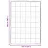 vidaXL &Chi;&epsilon;&iota;&mu;&epsilon;&rho;&iota;&nu;ό &Pi;&alpha;&pi;&lambda;&omega;&mu;&alpha;&tau;&omicron;&theta;ή&kappa;&eta; &Alpha;&sigma;&eta;&mu;ί 155 x 220 cm &Sigma;&alpha;&tau;έ&nu; &kappa;&alpha;&iota; &Mu;&iota;&kappa;&rho;&omicron;ΐ&nu;&epsilon;&sigmaf;