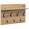 vidaXL &Tau;&omicron;ί&chi;&omicron;&upsilon; &Kappa;&rho;&epsilon;&mu;ά&sigma;&tau;&rho;&alpha; &Epsilon;&pi;&iota;&tau;&omicron;ί&chi;&iota;&omicron; Artisan Oak 60 x 40 x 12 cm
