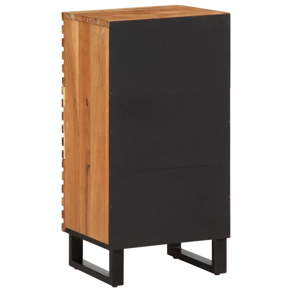 vidaXL Ντουλάπι 40x34x75 εκ. από Μασίφ Ξύλο Ακακίας