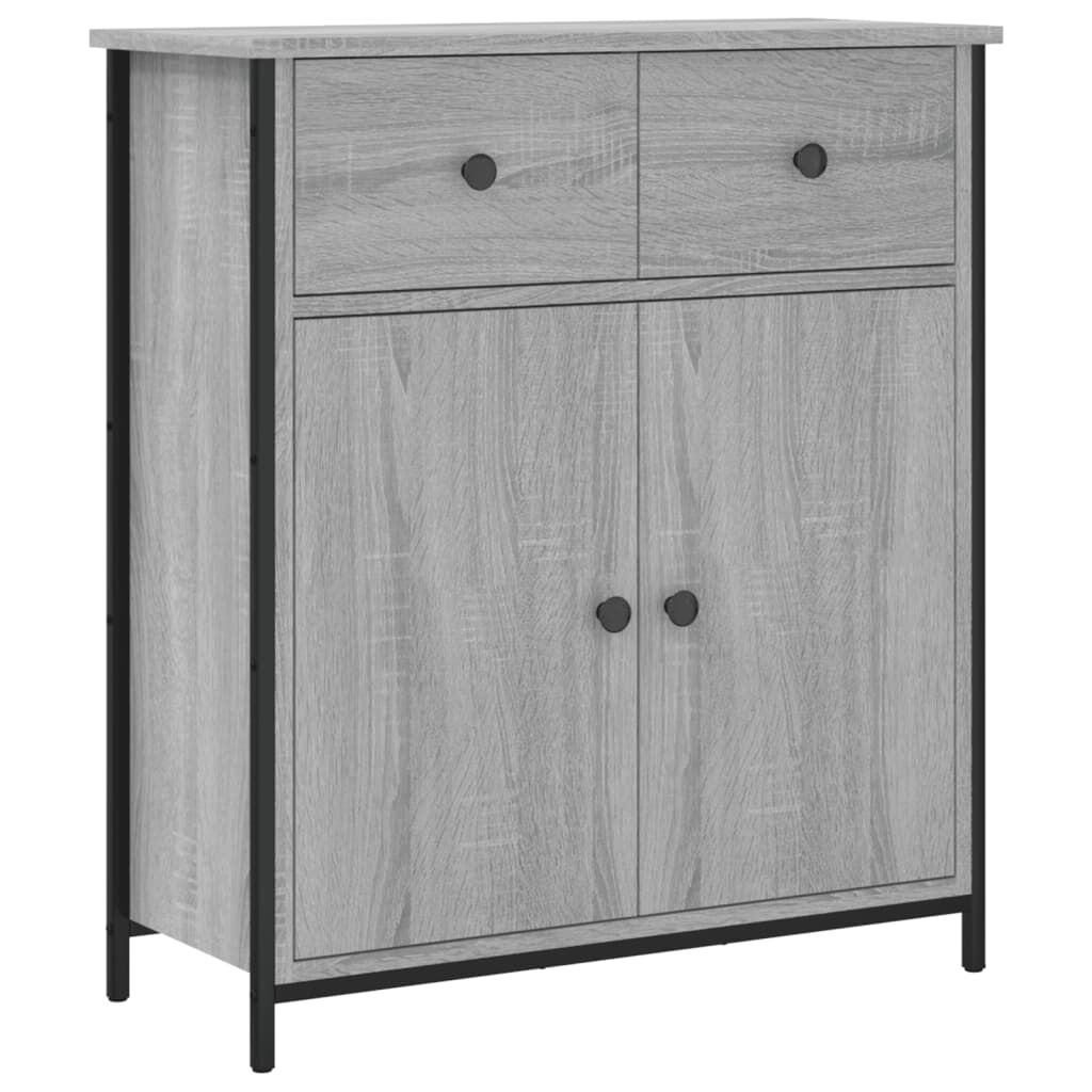 vidaXL Ντουλάπι Γκρι Sonoma 70 x 30 x 80 εκ. από Επεξεργ. Ξύλο