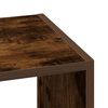 vidaXL Βιβλιοθήκη Στοιβαζόμενα Καπνιστή Δρυς 30x30x80 εκ. Επεξ. Ξύλο