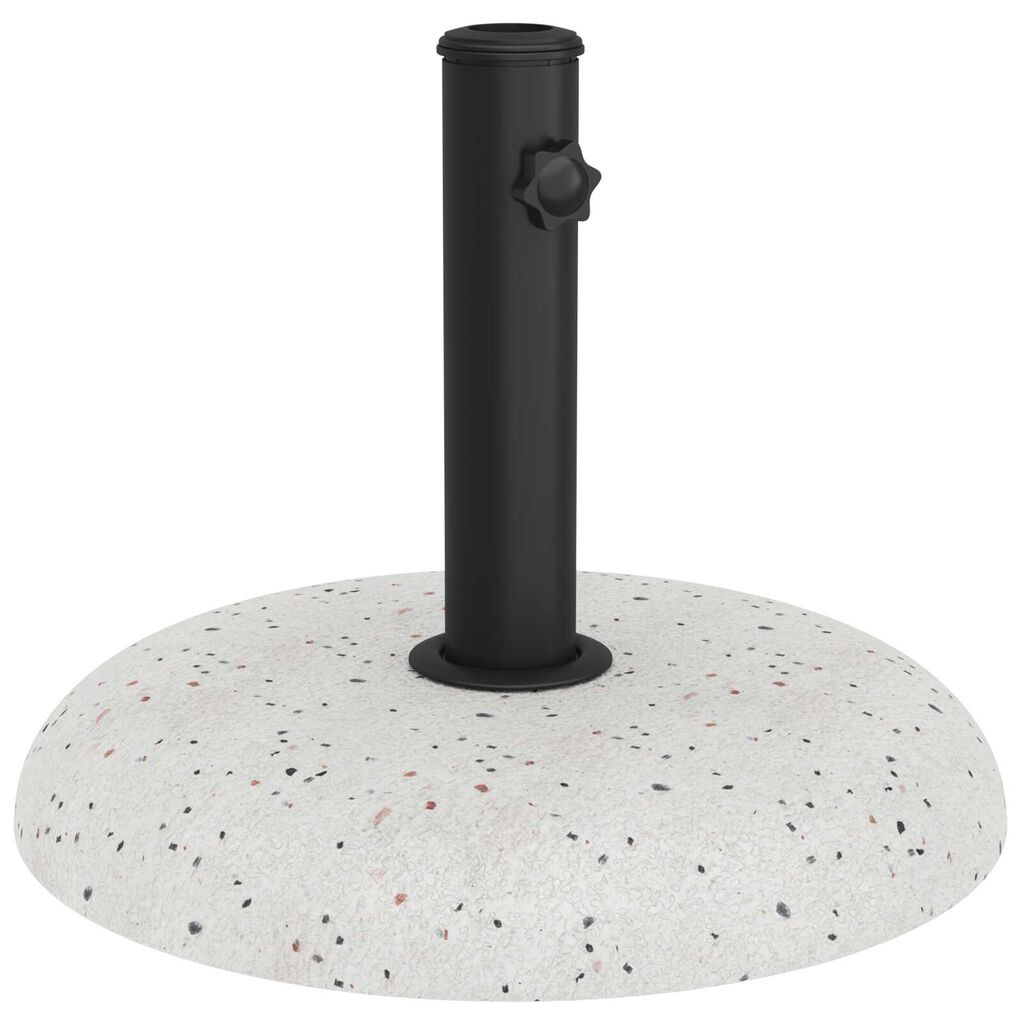vidaXL Βάση Ομπρέλας για Πόλους 37/42/52/58mm Λευκό Σκυρόδεμα 20 kg