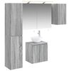 vidaXL &Sigma;&epsilon;&tau; &Nu;&tau;&omicron;&upsilon;&lambda;&alpha;&pi;&iota;ώ&nu; &Mu;&pi;ά&nu;&iota;&omicron;&upsilon; 5 pcs &Gamma;&kappa;&rho;&iota; Sonoma 50 x 14,5 x 70 &epsilon;&kappa;
