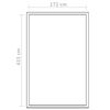 vidaXL Θερμοκήπιο 421 x 190 x 195 εκ. 15,6 μ³ Αλουμινίου