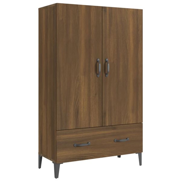 vidaXL Ντουλάπα Καφέ Δρυς 70 x 31 x 115 εκ. από Επεξεργασμένο Ξύλο